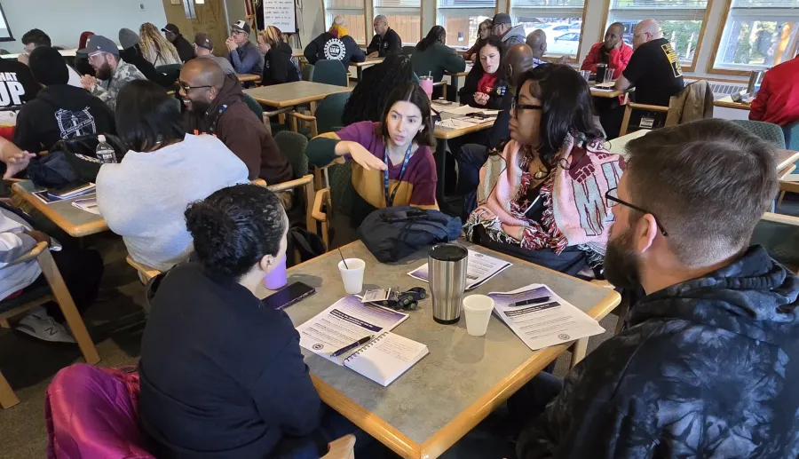 UAW Organizing Conference delegates